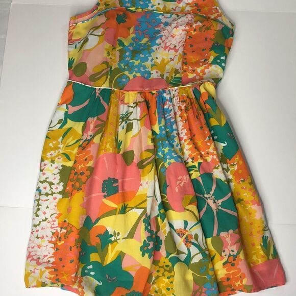 Tori Richard Honolulu Sleeveless Sun Dress Pink - Picture 6 of 11